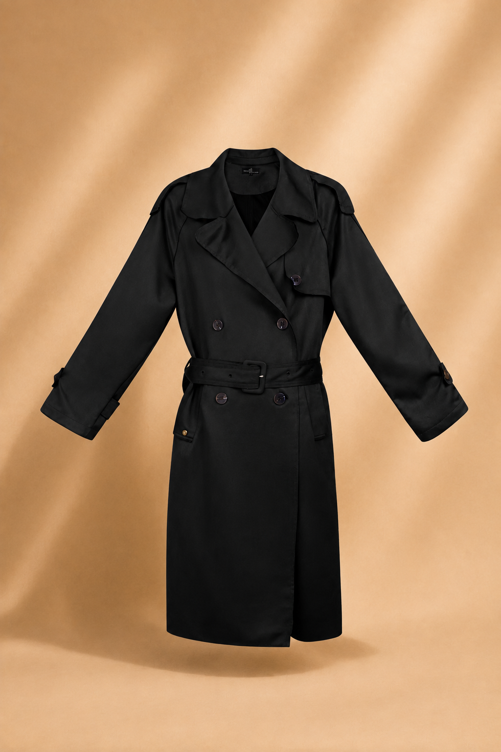 The Noir Trenchcoat - Black