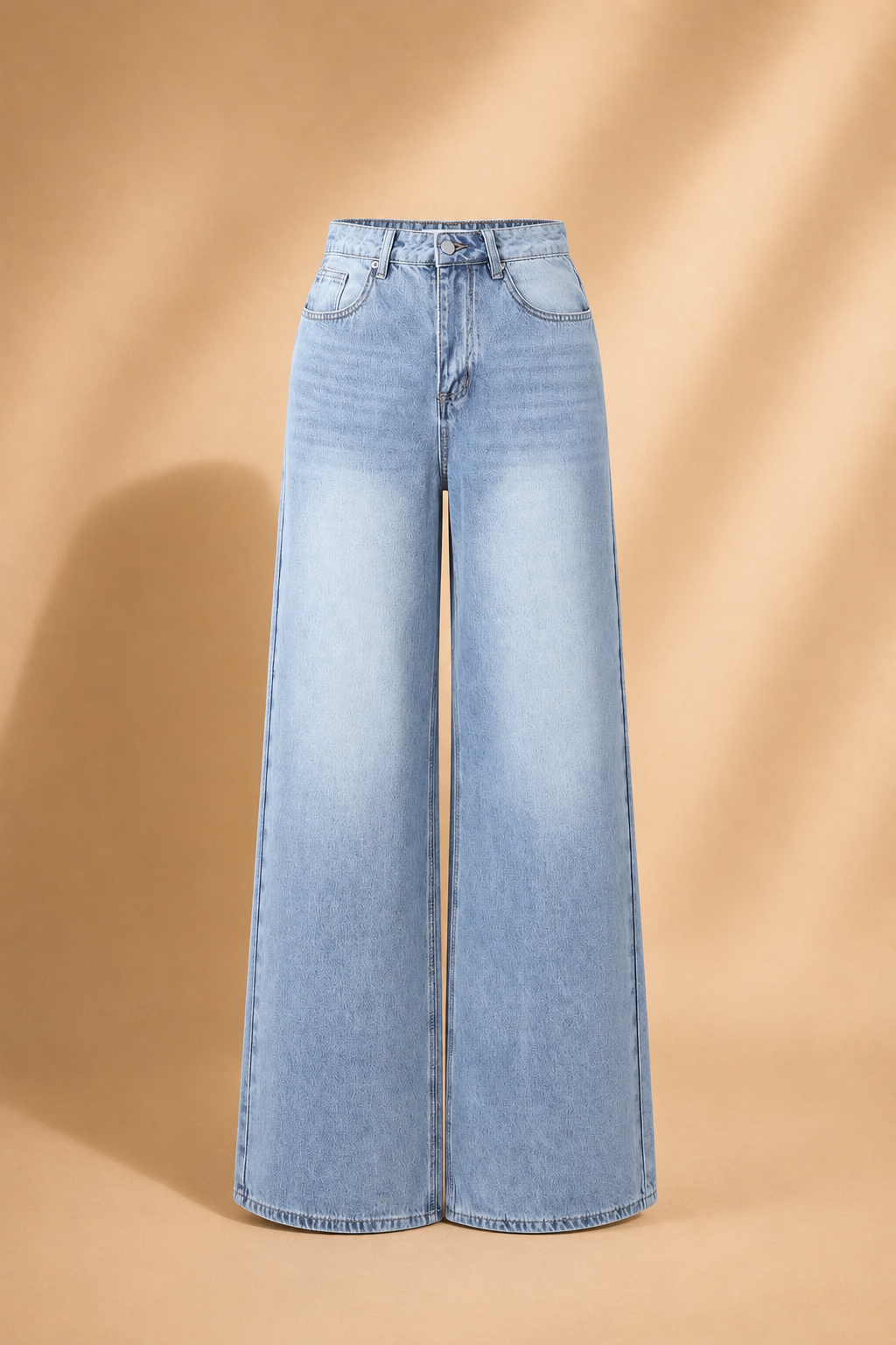 The Lea Wide Leg Jeans - Light Blue